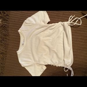 Zara | Ruched Ribbed Top